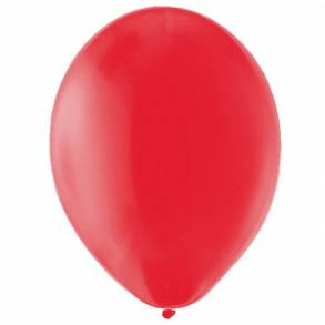 Balony 12'' pastel Czerwone 100 szt.